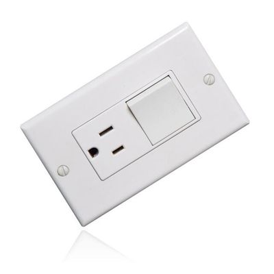 Fire Resistance 1Gang 3pin Socket Electrical Wall Socket