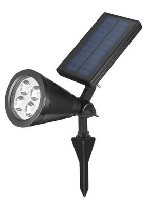 6500K IP65 Human Motion Sensor Solar Panel Wall Light